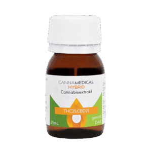 Hybrid Cannabisextrakt THC25:CBD25